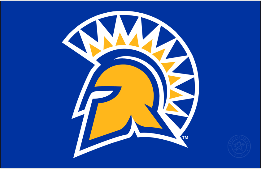 San Jose State Spartans 2018-Pres Primary Dark Logo DIY iron on transfer (heat transfer)